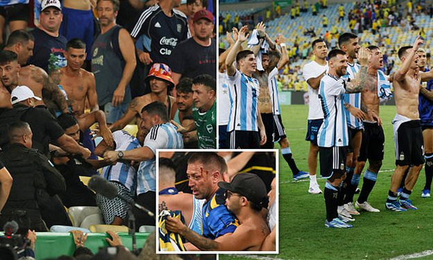Entre Insultos y Macanazos Argentina Venció a Brasil