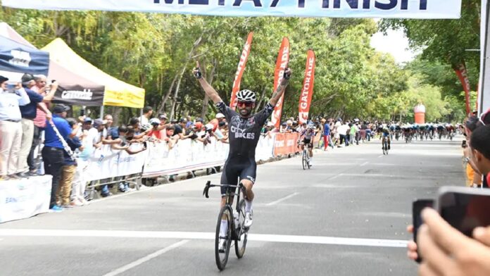 Rubén Campanioni se impone en la cuarta etapa de la Vuelta Independencia Nacional