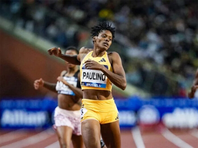 Dominicana Marileidy Paulino, tercera en Grand Slam Track